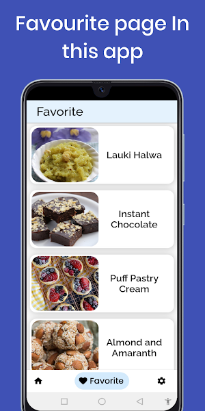 Sweets Recipes Screenshot 3