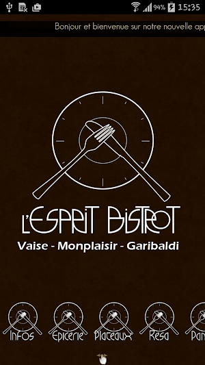 L'Esprit Bistrot Screenshot 0
