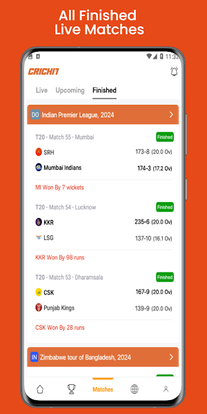 CricHit - Live Cricket Score Screenshot 3
