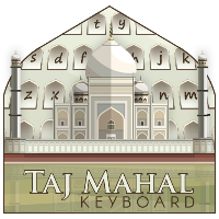 Taj Mahal Keyboard