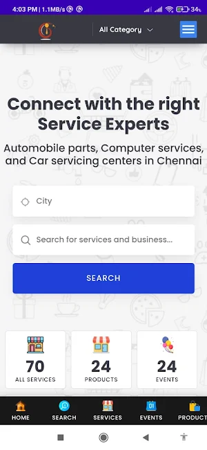 Biz Book India - A Business Listing Directory Screenshot 1