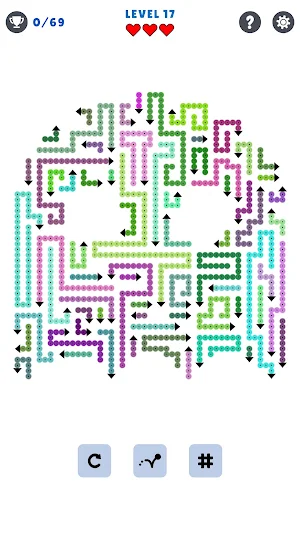 Color Arrows Puzzle Out Escape Screenshot 3
