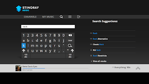 Stingray Music - Android TV Screenshot 1