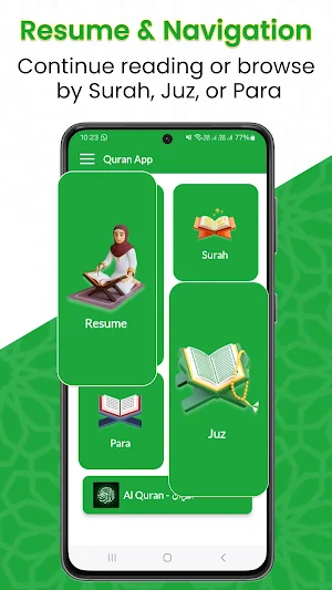 Holy Quran (16 Lines per page) Screenshot 0