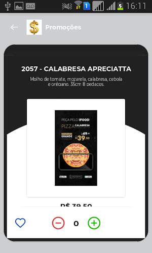 Favoritto Delivery Screenshot 1
