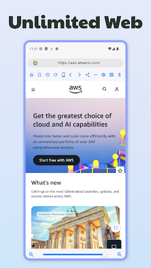 Desktop Browser - Web Browser Screenshot 1