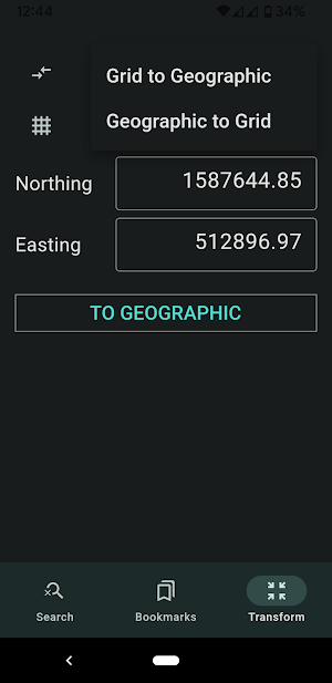 Survey Horizontal Controls Screenshot 2