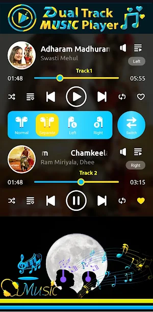 Dual Track Music & MP3 Player Screenshot 0