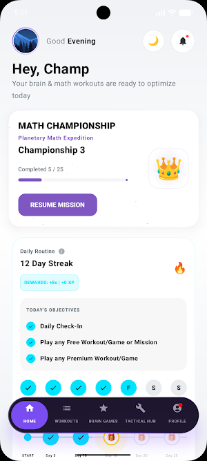 Mission Math Screenshot 1