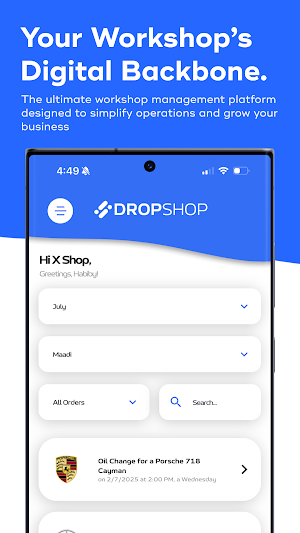 DropShop: Workshop Management Screenshot 0