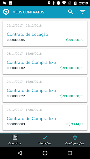 Meus Contratos Screenshot 0