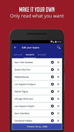 Unofficial MLB News Screenshot 1
