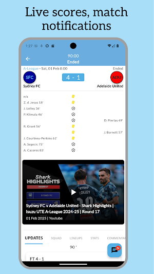 Sydney Live –for Sydney FC fan Screenshot 1