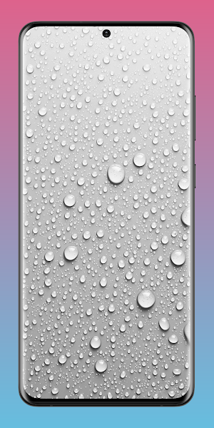 Aesthetic Water Drop Wallpaper Screenshot 0