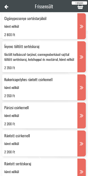 Pizza Ház Hódmezővásárhely Screenshot 3