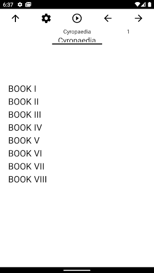 Book, Cyropaedia Screenshot 0