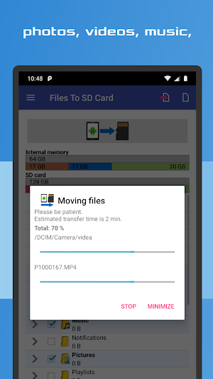 Files To SD Card Screenshot 2
