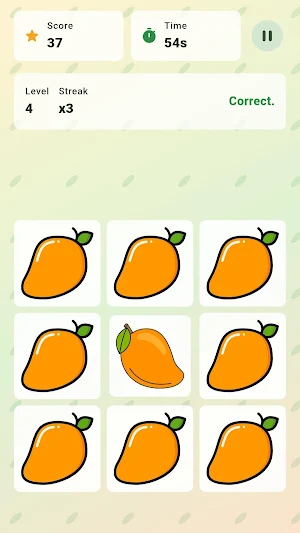 Fruit Odd One Out Screenshot 1