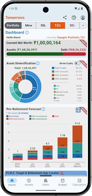 Tomorrows Net Worth Forecaster Screenshot 1