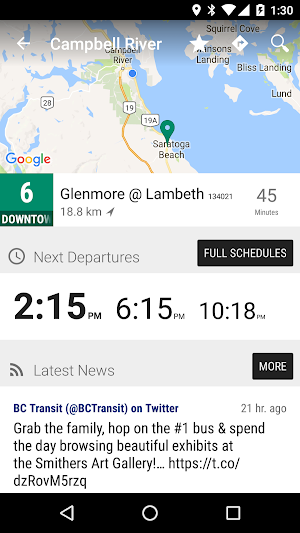 Campbell River Bus - MonTrans… Screenshot 1