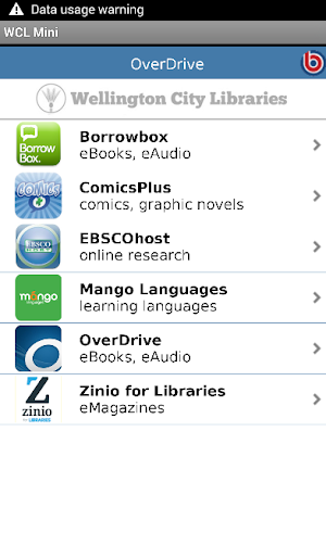 Wellington City Libraries Screenshot 3