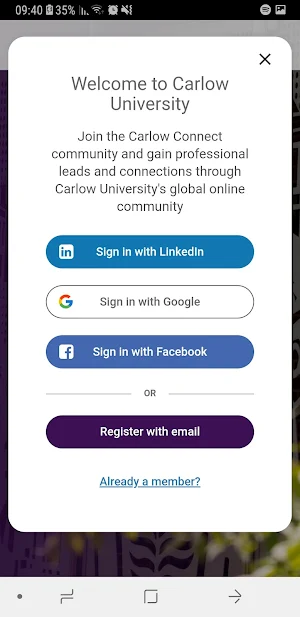 Carlow University Screenshot 1