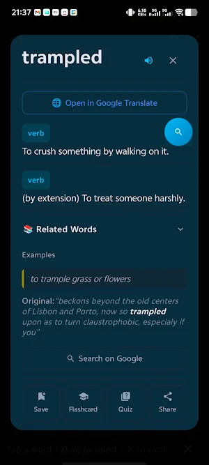 Tap to Learn Screenshot 1
