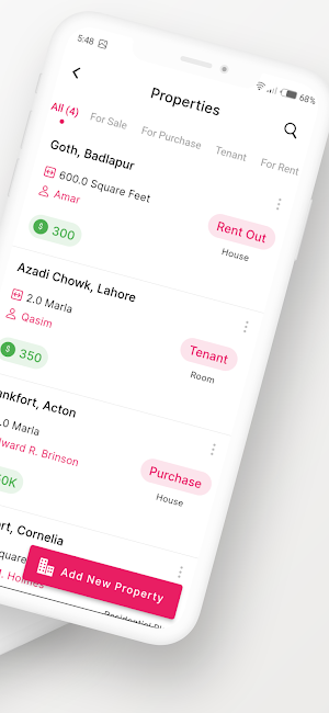 Easy Property Dealer Agent CRM Screenshot 1