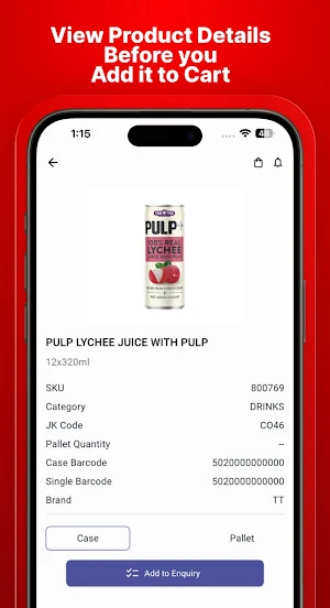 JK Foods Screenshot 2