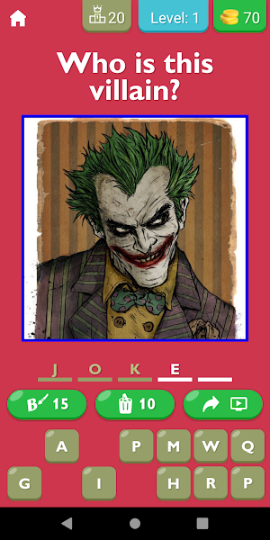 Guess The Villain Game Screenshot 0