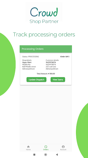 CROWD - Shop partner Screenshot 1