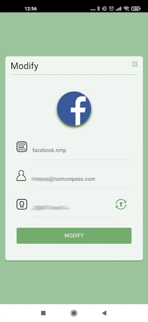 NoMorePass Screenshot 2