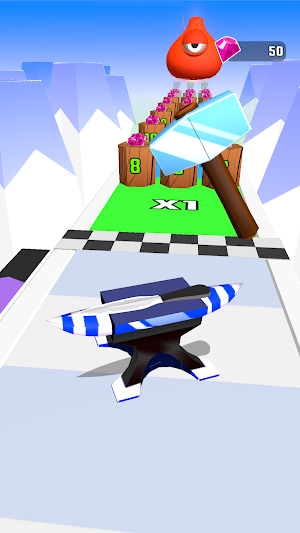 Throw Knife Run Screenshot 1