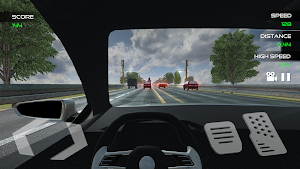 BMW Highway Car Traffic Racer Screenshot 1