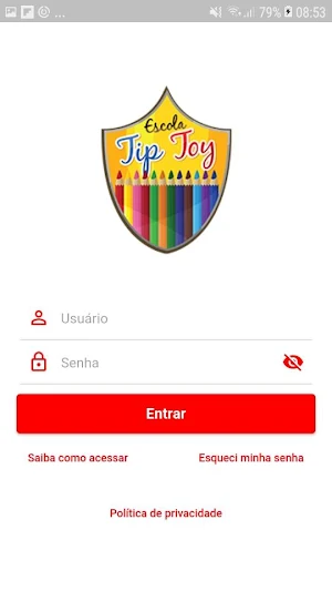 Escola Tip Toy Screenshot 0