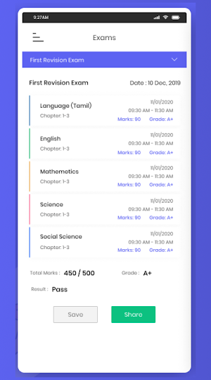 KAcademics | School Management App Screenshot 3