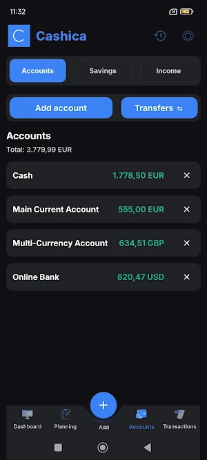 Cashica - Budget & Expenses Screenshot 2