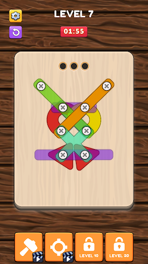 Bolts Out Unscrew Puzzle Screenshot 0