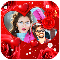 Rose Heart Photo Frame