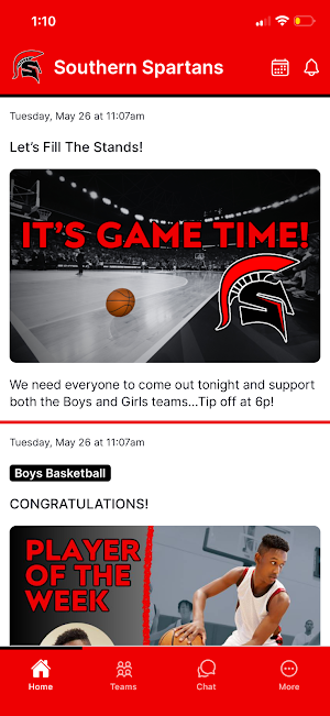 Southern Spartans Athletics Screenshot 0