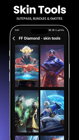 FFF FF SkinTool, Fix Lag:Emote Screenshot 2