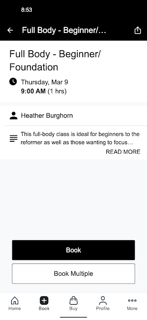 The Pilates Haus Screenshot 2