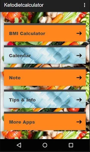 Keto Diet Calculator & Notes Screenshot 2