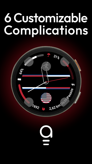 AD Global Cup - Watch Face Screenshot 2