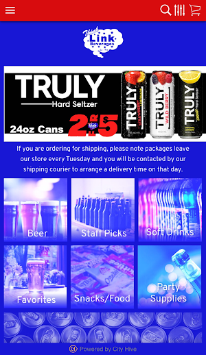 Link Beverages Screenshot 1