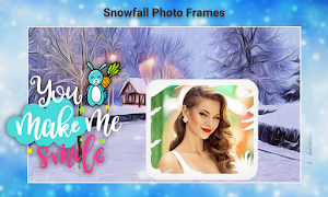 Snowfall Photo Frames Screenshot 2