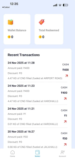 Confidence Petroleum Cus App Screenshot 1
