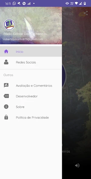 Rádio Cidade das Cachoeiras Screenshot 1