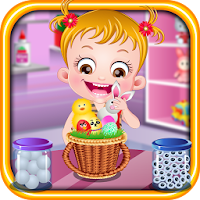 Baby Hazel Easter Fun