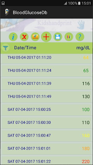 Blood Glucose Pro Screenshot 0